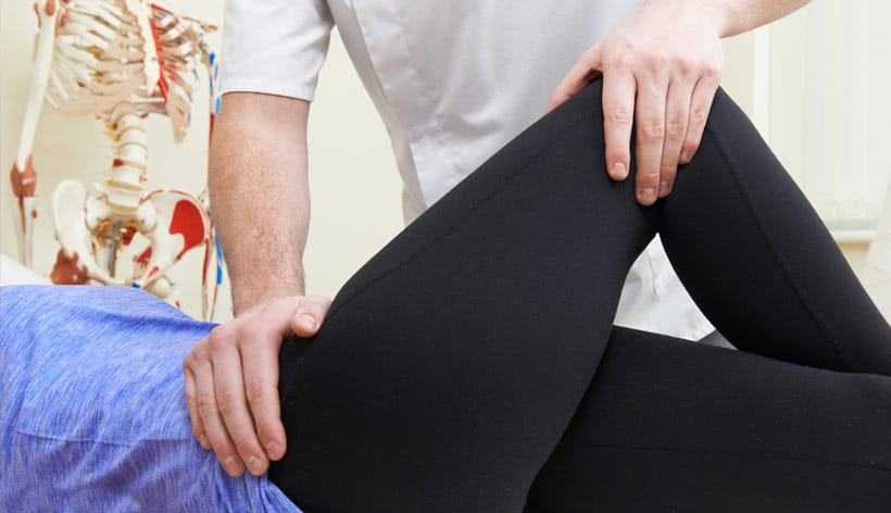 fisioterapia per l'anca