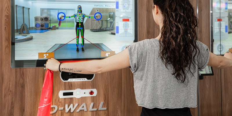 riabilitazione con il D-Wall