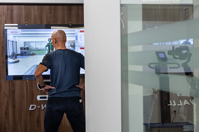 specchio digitale per la body recognition